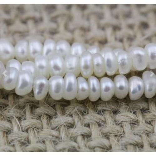 Unique Pearls jewellery Store 2.5-3mm Seed Genuine Freshwater Pearl Loose Beads One Full String DIY Jewelry Material LS024
