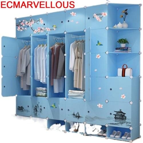Yatak Odasi Mobilya Tela Rangement Chambre Armario Armazenamento Closet Cabinet Guarda Roupa Mueble De Dormitorio Wardrobe
