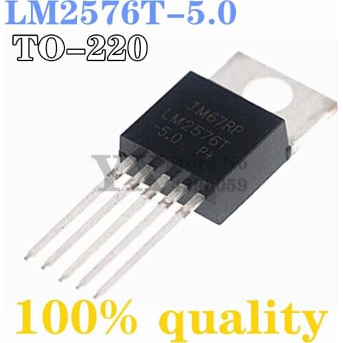 100pcs LM2576T-5.0 TO220 LM2576-5.0 TO-220 LM2576-5