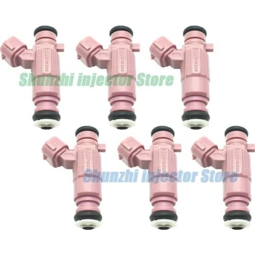 6pcs Fuel Injector Nozzle For 2008-2010 Hyundai Accent 1.6L-L4 OEM 35310-37170 3531037170 35310 37170