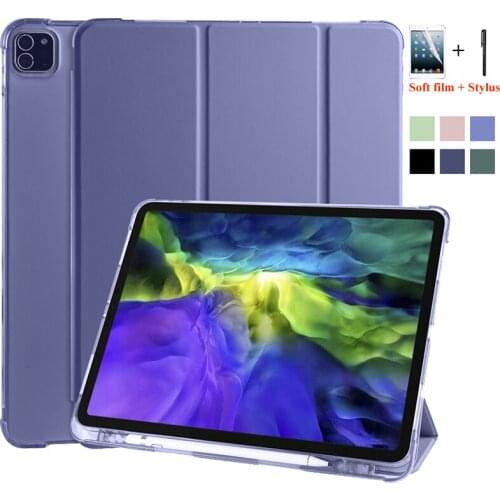 Case for iPad Pro 12.9 2021 4th 5th Generation Case Folding Stand Magnetic Smart Cover for iPad Pro 12 9 Case 2021 2020 2018