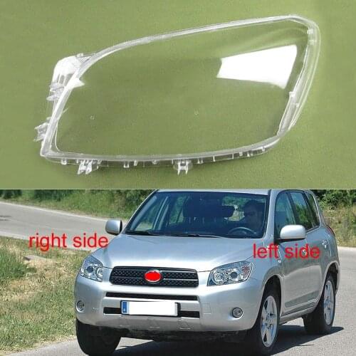 For Toyota RAV 4 RAV4 2005 2006 2007 Headlight Cover Headlamps Cover Transparent Lampshade Shell Lens Glass Lamp Shade
