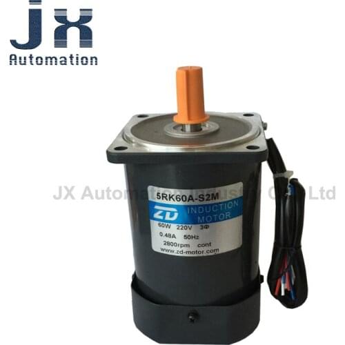 ZD Three-Phase 220V 2800RPM 5RK60A-S2M AC Motor for Reflow Soldering