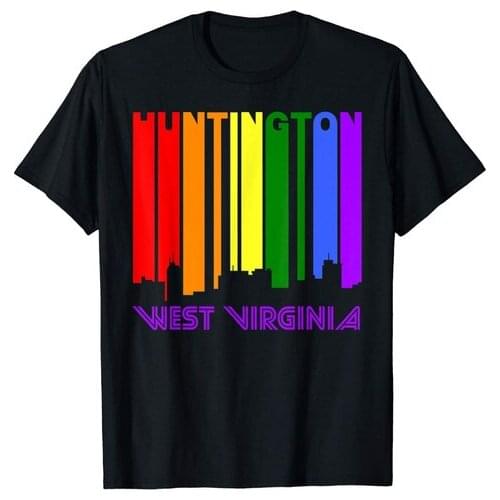 Huntington West Virginia Skyline T-Shirt