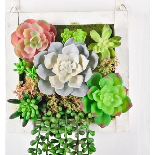 Creative Picture Frame for Home Wall Decoration Wall Hanging Imitation Plant Mori Department Bar Concert Decoration, 11 Styles