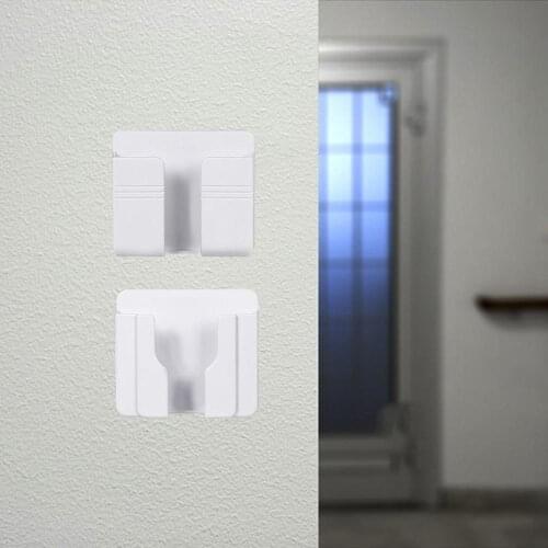 Wall Organizer Storage Box Remote Control Wall-mounted Cell Phone Socket Holder Multifunctional Charging Holder