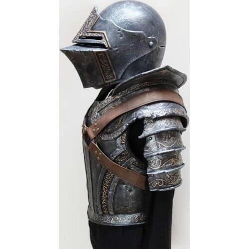 Wearable European medieval vintage knight armor Movie hallowen cosplay stage show costume