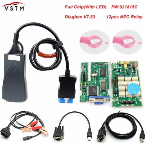 New Fuction Diagnostic Tool Full Chips Lexia3 PP2000 OBD2 Diagbox V7.83 Firmware 9218165C For Citroen For Peugeot Free shipping