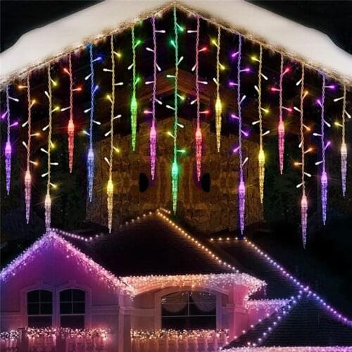 OKAL RED EAST LED Garland Curtains
