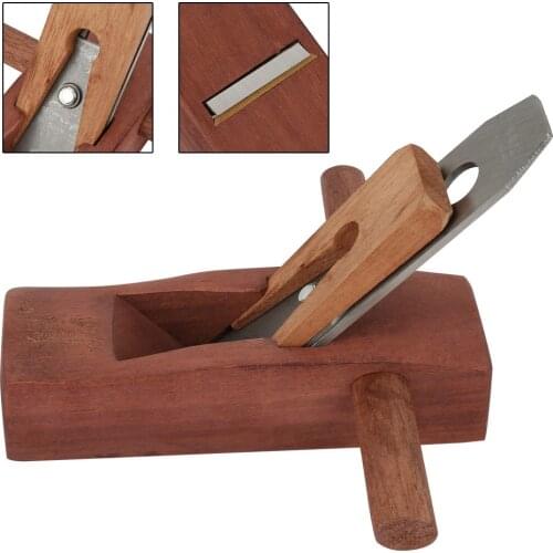 180mm Wood Flat Plane Carpenter Grooving Trimming Planer Metal Blade Spoke shave DIY Woodworking Manual Edge Chisel Hand Tools
