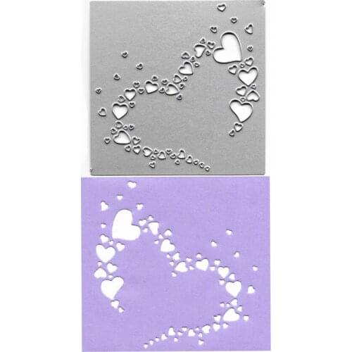 Scrapbooking Dies Sale Metal Cutting Die New Molds Embossing Stencil For Decor Scrapbook Craft Paper Art Album Frame Heart Dies