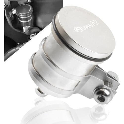 Motorcycle Brake Fluid Reservoir Clutch Cylinder Tank Oil Fluid Cup for BMW F800R 2009-2017 2010 2011 2012 2013 2014 2015 2016