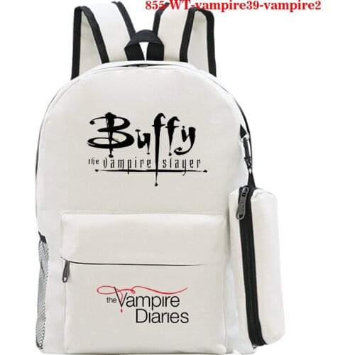Hot Sale The Vampire Diaries School Bag for Kids Boys Girls Waterproof Backpack Children School Bag Men Bookbags Back To School