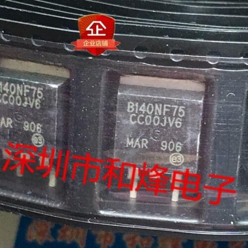 10Pcs B140NF75 STB140NF75 TO-263 SMD MOS tube 120A 75V