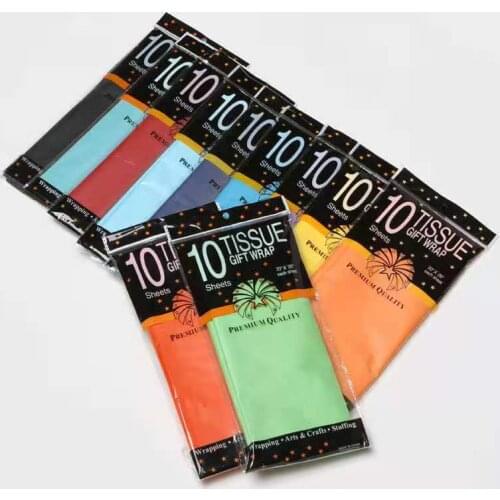 10Pcs Tissue Paper Flower Clothing Gift Packaging Wedding birthday Festive Party DIY handmade Craft decorationS Wrapping Papers