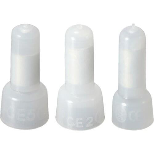 100pcs Nylon Closed End Cap Insulated Connectors Wire Crimp Terminal 16-14 AWG CNIM Hot