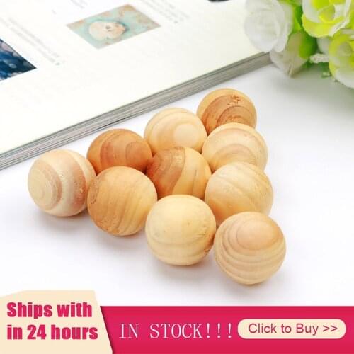 5pcs Natural Cedar Wood Balls Moth Repellent For Drawers Storage Boxes Closets Pest Control And Mothproof Natural Camphor Ball