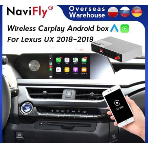 Wireless Apple CarPlay Decoder Box For Lexus UX 2018-2019 with Android Auto Mirror Link AirPlay Car Play Functions