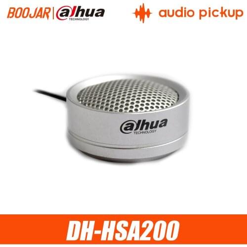 Dahua Audio Pickup DH-HSA200 Hi-fidelity Audio Picker Microphone For Dahua HIKVISION Audio And Alarm Camera HSA200