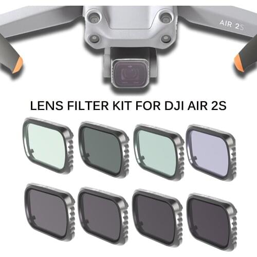 DJI Air 2S Drone Filter UV/CPL/NDPL 8/16/32/64 ND1000 Camera Lens for DJI Air 2S Lens Filter Accessories