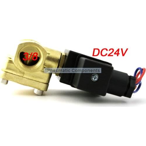 High Quality 3/8'' 230 PSI Electric Solenoid Valve 24VDC Normally closed Diaphragm Valve 0927100