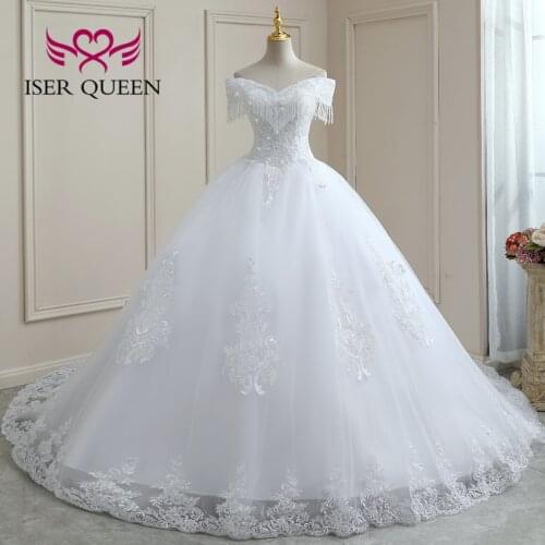 ISER QUEEN Lace Wedding Dresses