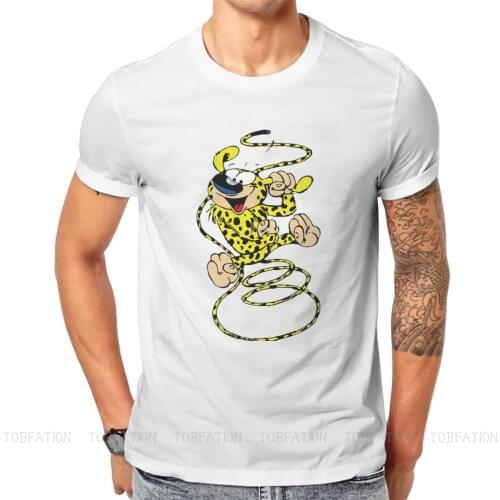 Marsupilami Spring With Ear In Hand Special TShirt Gaston Lagaffe Comics Comfortable Hip Hop Gift Idea T Shirt Stuff Hot Sale