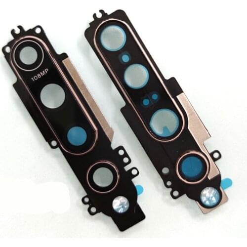 Mi10 Pro Metal For Xiaomi Mi 10 Pro Camera Frame With Lens Glass Holder Repair Rear Housing Cover Replace Rear Parts