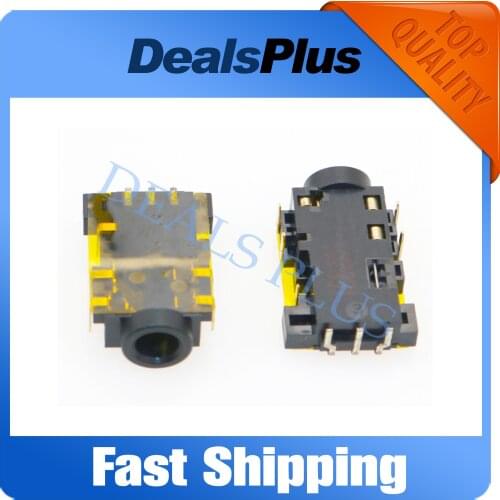 New 3.5mm Audio Jack 3.5 Port For Acer Aspire 2930 3935 4810 4830 N55SF N55SL G75 8Pin Headphone Microphone Socket Connector