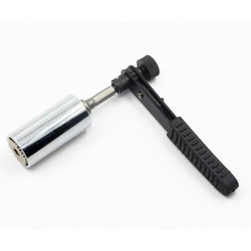 One piece of portable sleeve ratchet wrench automatic two-way fast 1/4 wrench auto repair tool telescopic flying wrench