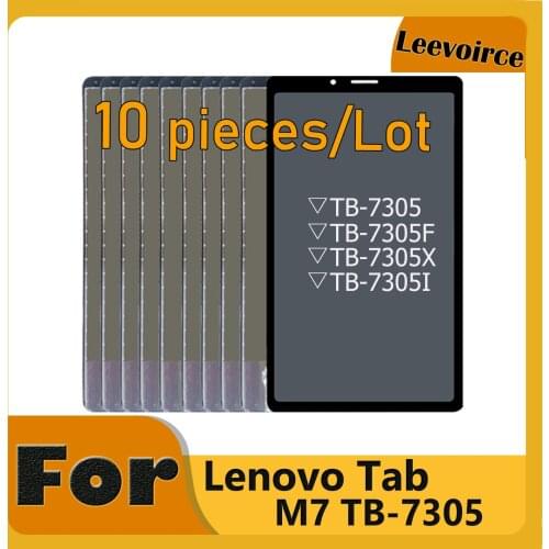 Wholesale 10 Pieces 7" lcd For Lenovo Tab M7 TB-7305 TB-7305F TB-7305i TB7305X LCD Display Touch Screen Digitizer Assembly