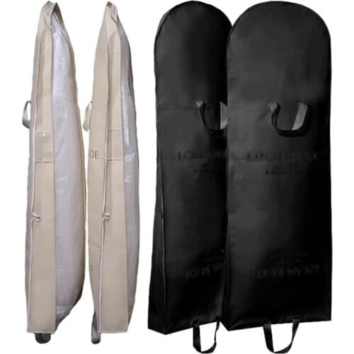 Extra Large Storage Bag For Wedding Dresses Garment Bridal Gown Long Clothes Protector Case Wedding Dress Cover Dustproof Covers
