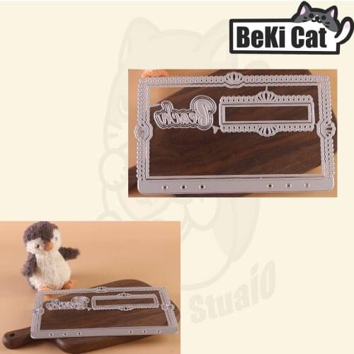 Cutting die Seashell Planner Page Metal Cutting Dies Stencils for DIY Scrapbooking photo album Decorative DIY Paper Cards