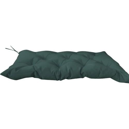 European Style Outdoor Garden Cushions 2/3 Seater Waterproof Bench Cushion Breathable Thick Solid Color Chair Cushion Home Decor