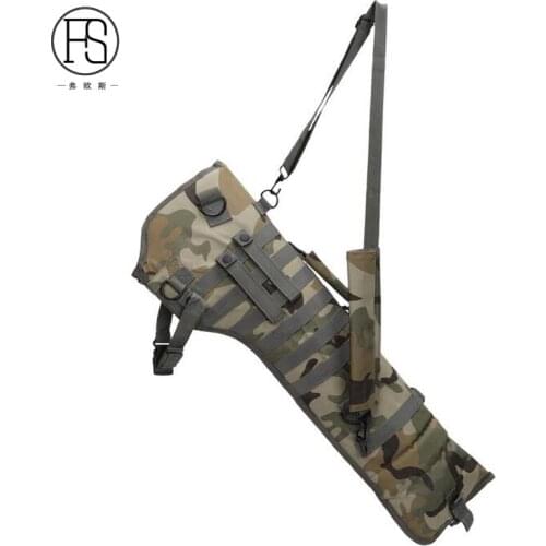 Men Women Outdoor Carbine Double Case Bag Backpack Handbag Hunting Gear