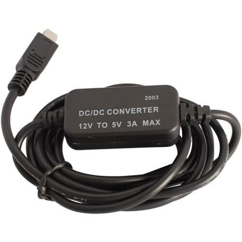 12V to 5V 3A 15W MINI 5P USB DC-DC Buck Converter Step Down Module With Waterproof Housing Supply Dropshipping