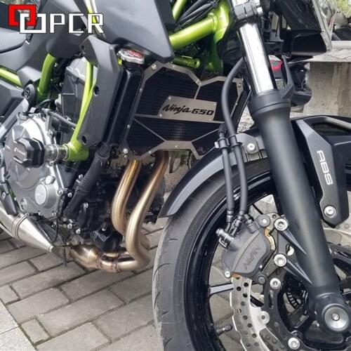 2020 For KAWASAKI Ninja 650 NINJA650 2017-2020 304 Stainless Steel Radiator Protective Cover Grill Guard Motorcycle Protector