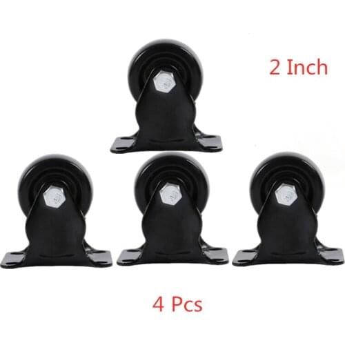 4 Pcs/Lot 2 Inch Directional Wheel Low Center Of Gravity Caster Silent Wear Resistant Industrial Machine
