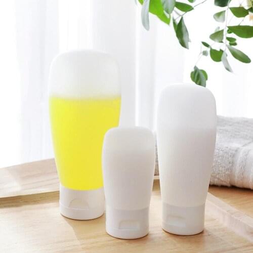 5Pcs 30/60/100ml Portable Travel Shampoo Lotion Empty Storage Bottle Container Refillable Bottles