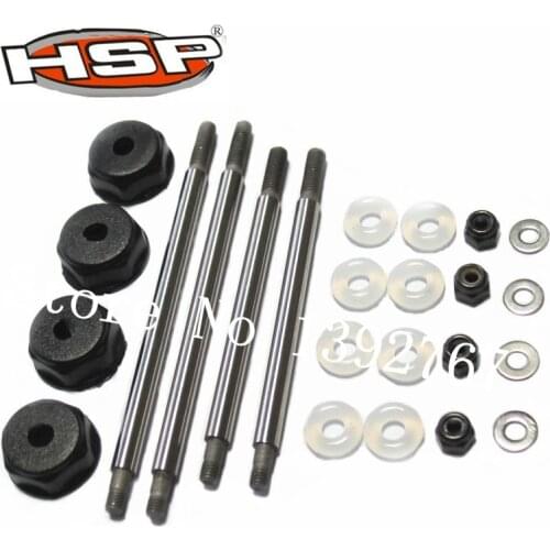 81030 HSP 1/8 Parts Shock Shafts Nuts For R/C Car Nitro Monster Truck Buggy BAZOOKA Tornado Rattlesnake Copperhead SEAROVER