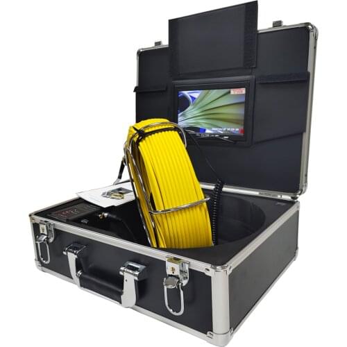 Factory Price 23MM Camera Head Industrial Pipeline Endoscope CCTV 7"LCD Sewer Drain Pipe Inspection Camera System with 20M Cable