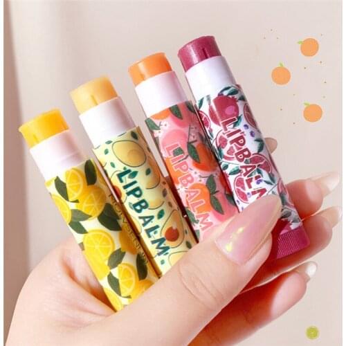 Fruits Flavor Honey Lip Balm Moisture Nourishing Lip Gel Anti-cracking Anti-wrinkle Lip Care Exfoliating Skin Care Unisex