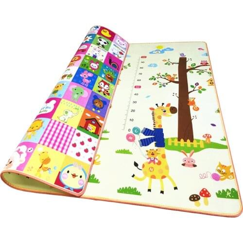 Play Gym Baby Play Mat Educational Kids Carpet EVA 2*1.8m Kids Rug 0.5cm Thick Infant Soft Crawling Pad Tasteless Blanket