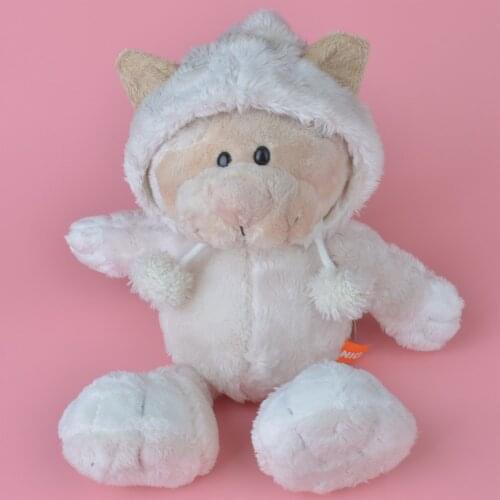 25cm-75cm White Color Civert Cat for Cute Baby/ Kids Gift, Plush Toy Doll Free Shipping