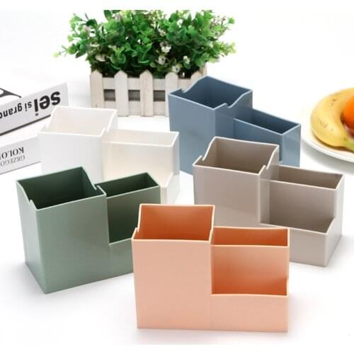 Multi-functional Creative Fashion Cute Pen Holder Storage Stationery Personality Simple Storage Box