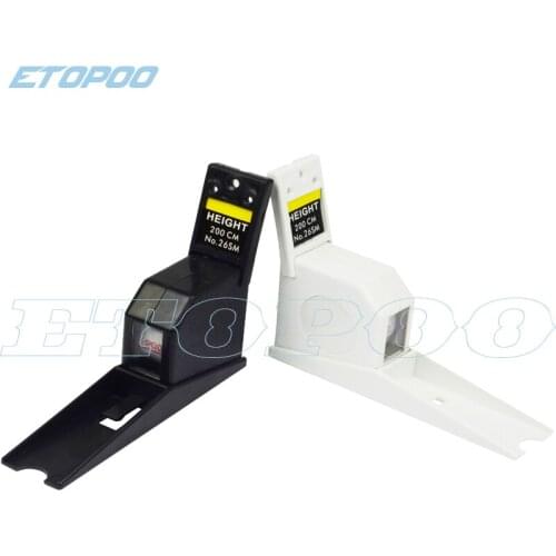 200cm wall mounted height rod meter stadiometers growth ruler white height rod Height Chart
