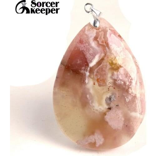 Real Female Natural Bijoux Femme Choker Necklaces Pendants Hand Made Cherry Blossoms Agates Stone Beads For Jewelry Making BE994