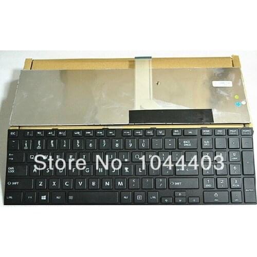 New Laptop Keyboard for Toshiba Satellite C850 C850-10C C850-BT2N11 C850-BT2N12 C850-BT3N11 C850-P5010 C850-ST2N01 US Black