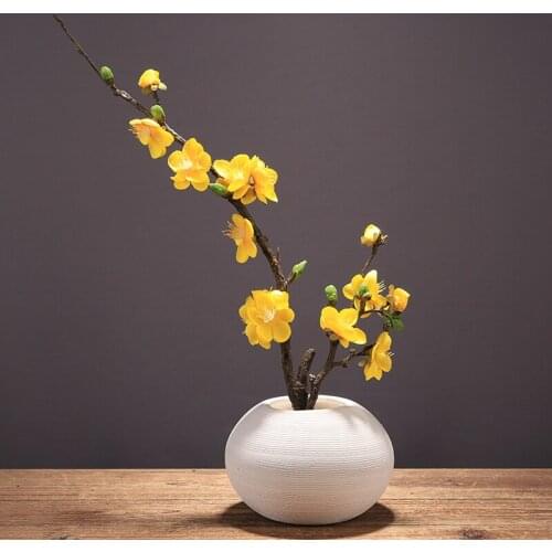 Classic Ceramic Vase Jewelry Arts And Crafts Decor Contracted Porcelain Flower Vase Creative Gift Household Decoration