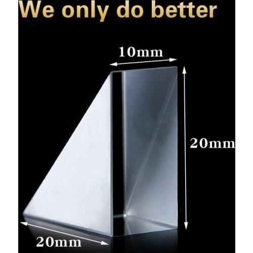 Spectral Optics Reflective Prism K9 Small Amount of Spot Coating Isosceles Right Angle